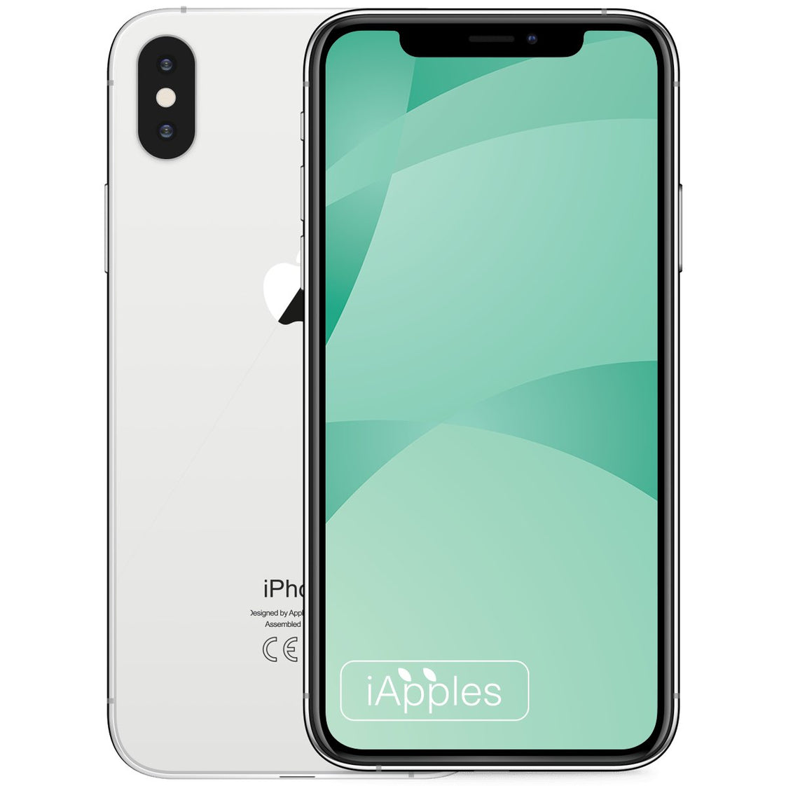 Apple iPhone Xs Max Zilver - iApples